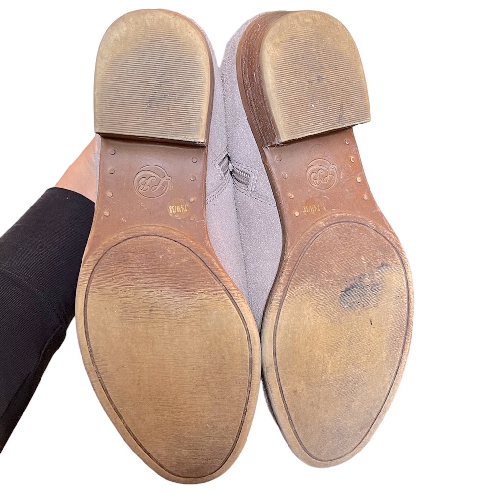 Lucky Brand Barough Suede Ankle Booties - Picture 6 of 6
